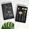 Leather and Brass Cocktail Kit - The Wine Queen Emporium