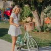 Seymour -Insulated Bicycle Picnic Basket - The Wine queen emporium